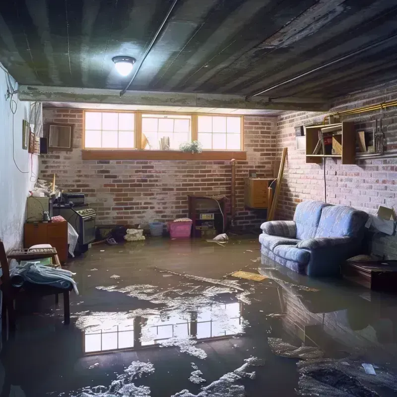 Flooded Basement Cleanup in Mendocino County, CA